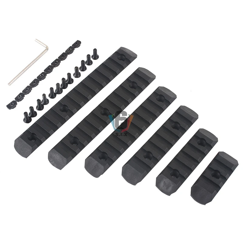 Тактическая направляющая Keymod полимерная для крепления на рельсах Picatinny адаптер