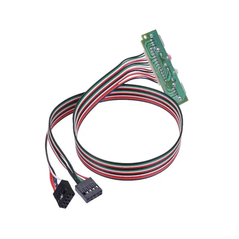 2 порта s USB 0 PC чехол для компьютера Передняя панель аудио разъемы порт