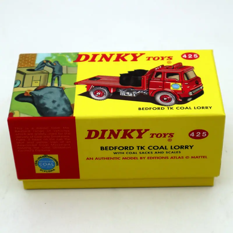Игрушки Atlas Dinky 425 Beford TK уголь с угольными мешками и весами литые модели