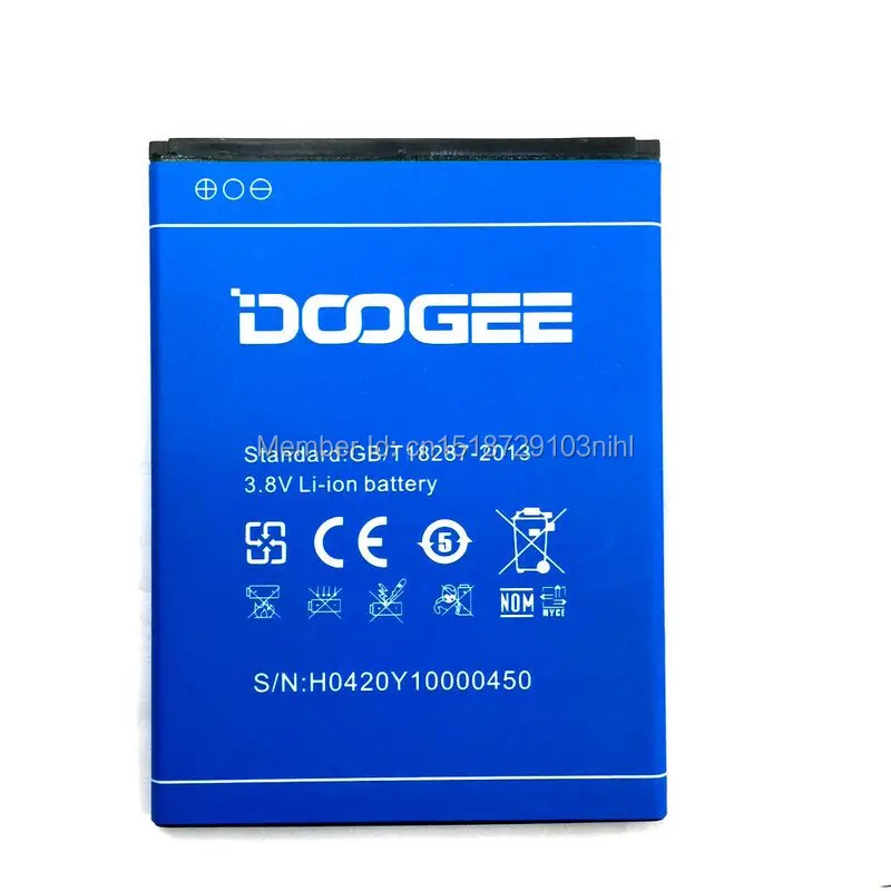 Высококачественная батарея 2200 мАч для DOOGEE Valencia 2 Y100 мобильный телефон + код