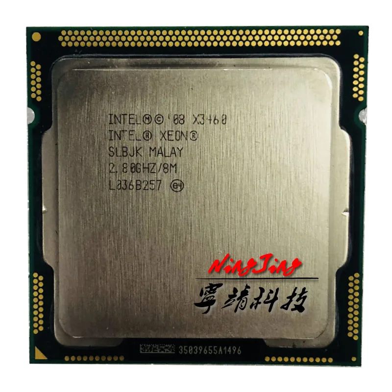 Процессор Intel Xeon X3460 2 8 ГГц четырехъядерный восьмипоточный 95 Вт Мб LGA