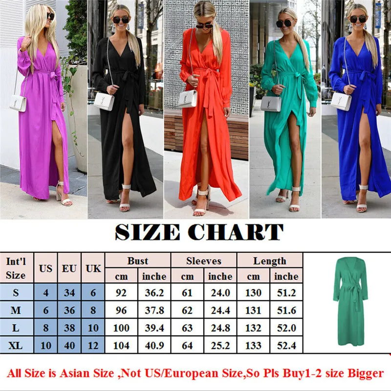 Женское длинное платье Boho Пляжное Платье до щиколотки с треугольным вырезом и