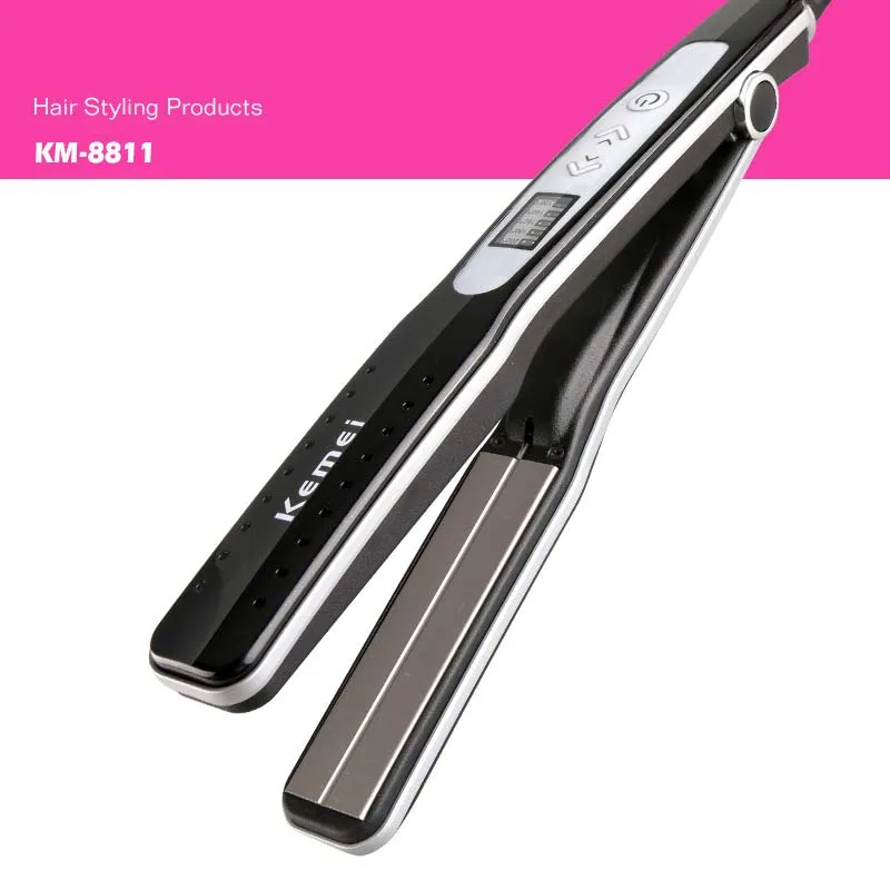 Kemei KM 8811 выпрямитель для влажных и сухих волос прямые бигуди|Щипцы завивки| |