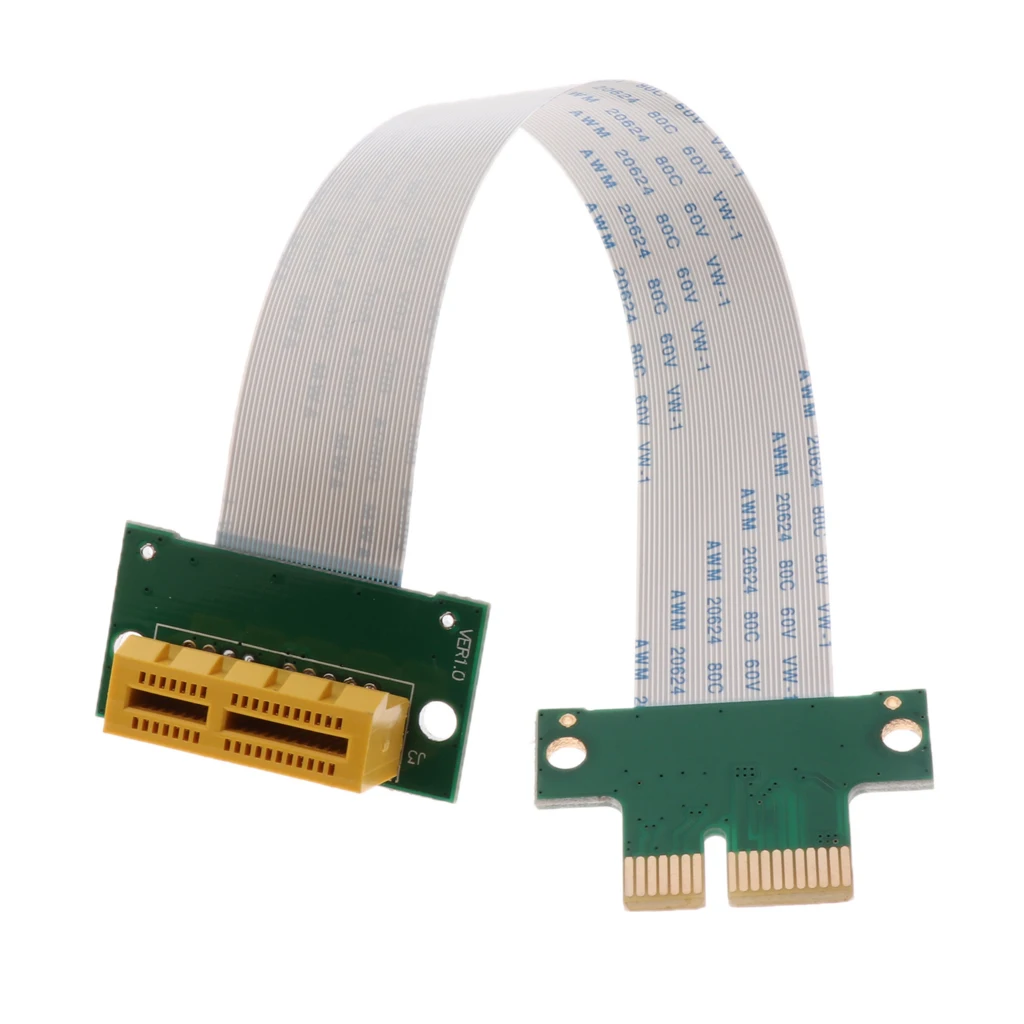 PCI E Express 1X Гибкий Удлинительный кабель с печатной схемой 36Pin|Компьютерные кабели и