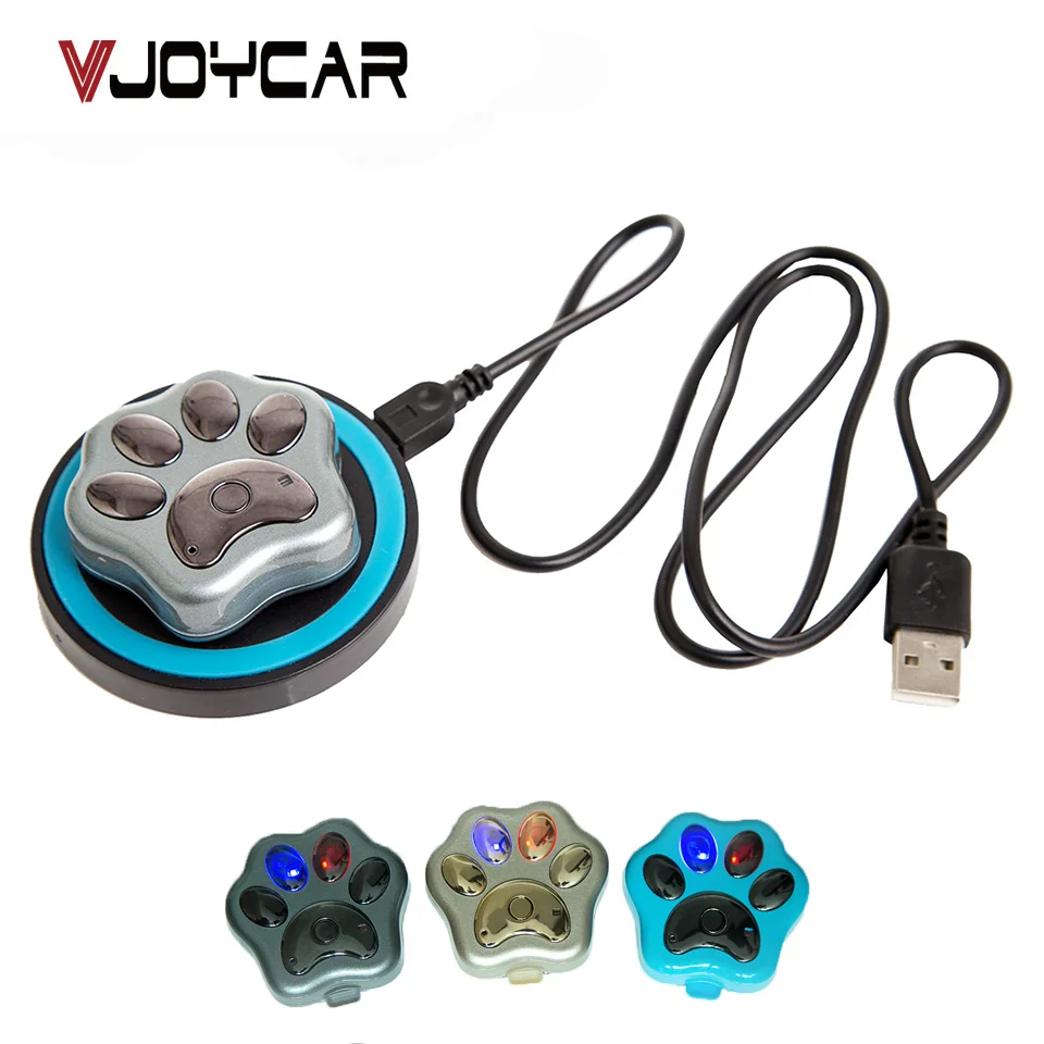 VJOYCAR RF V32 IP66 водонепроницаемый питомец GPS трекер 2G WIFI анти потеря кошка собака GMS