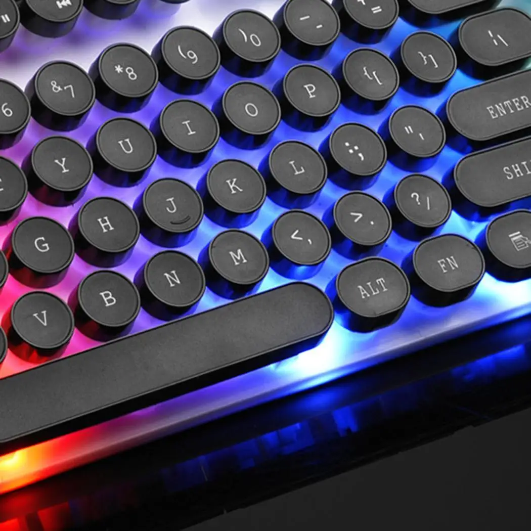 Модные красочная светодиодная подсветка Opto Электронные USB проводной вилка