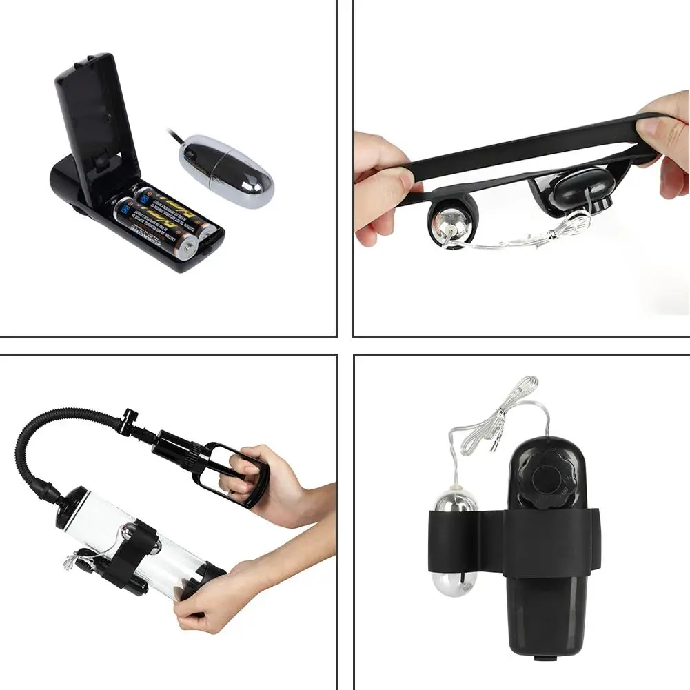 Мужской насос для пениса вибратор с усиленным ремнем аксессуары вакуумный