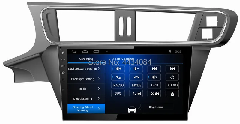 Ouchuangbo автомобильный Радио Стерео gps Головные устройства для Citroen C3 XR 2014 2018