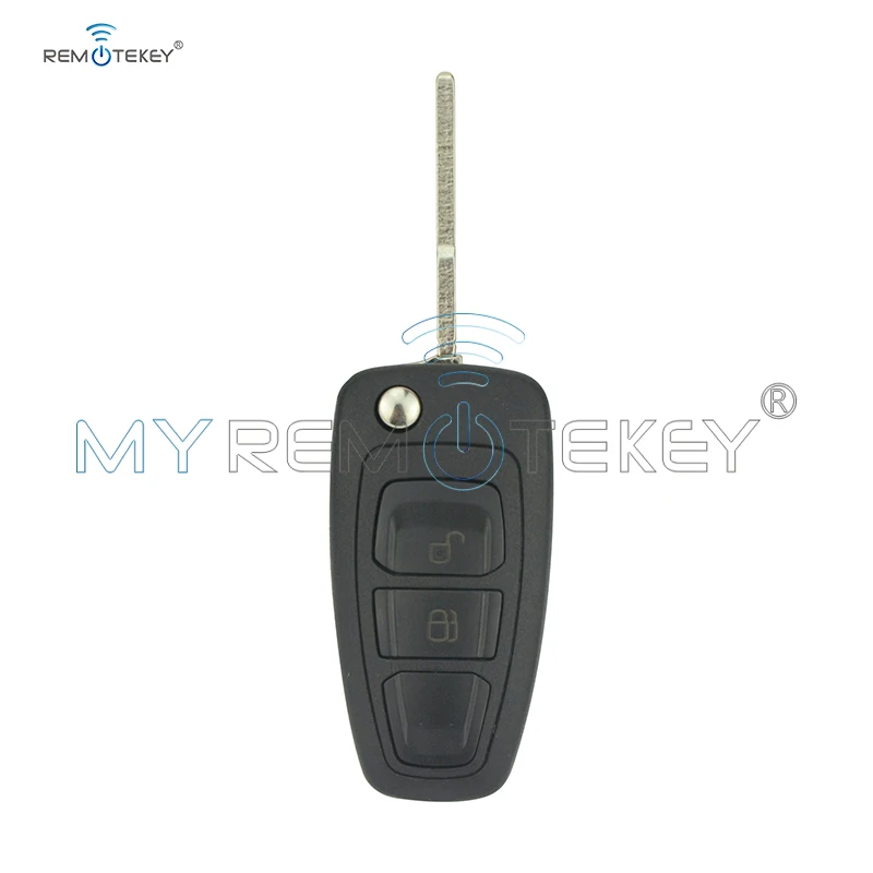 Складной чехол для ключей Remtekey EB3T-15K601-BA 2 кнопки HU101 5WK50165 Ford Ranger 2011 2012 2013 2014 2015 |