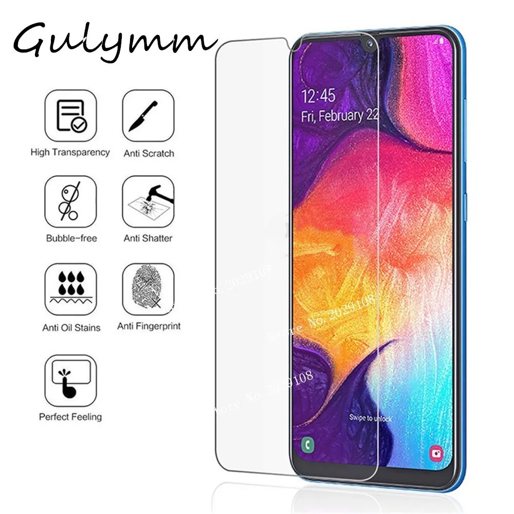 Твердая защита экрана телефона 9H закаленное стекло для Galaxy M10 M20 Защитная пленка