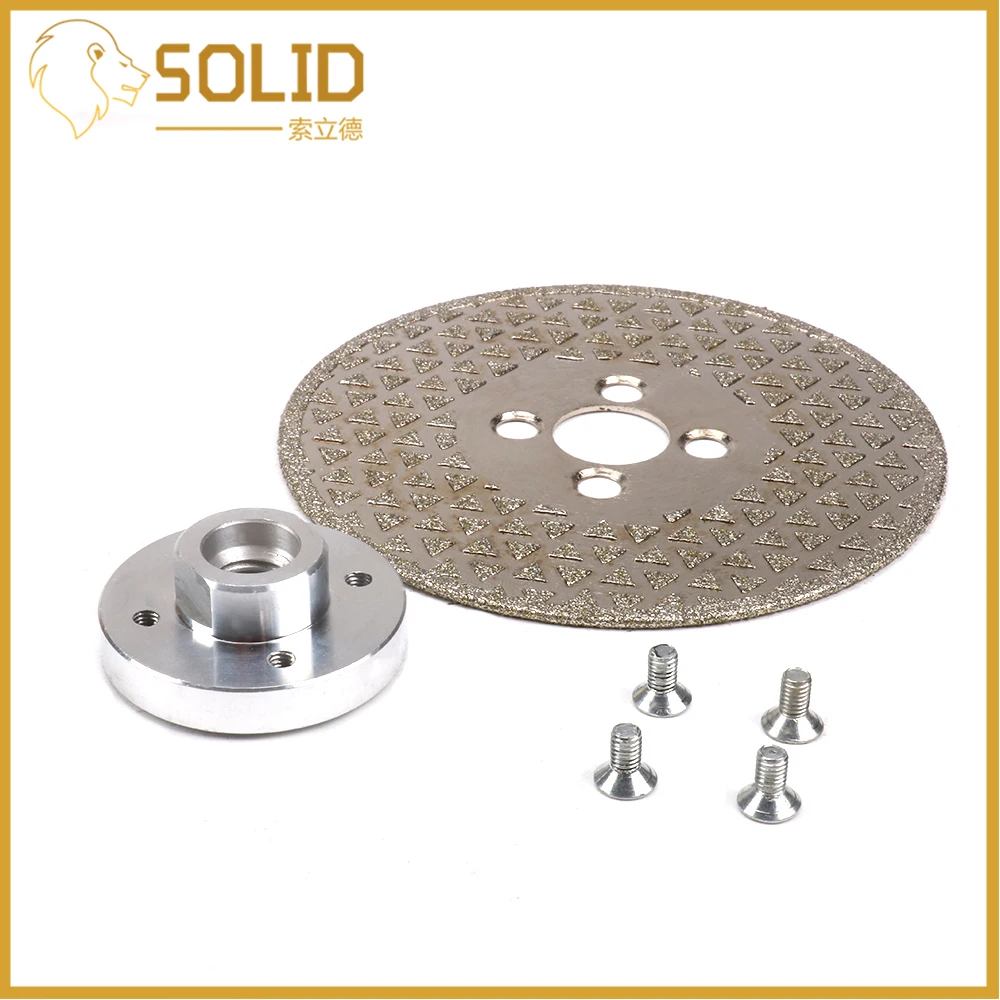 125mm Diamond Cutting Grinding Disc M14 Flange Blade Wheel for Granite Marble 40# 1Pc | Инструменты