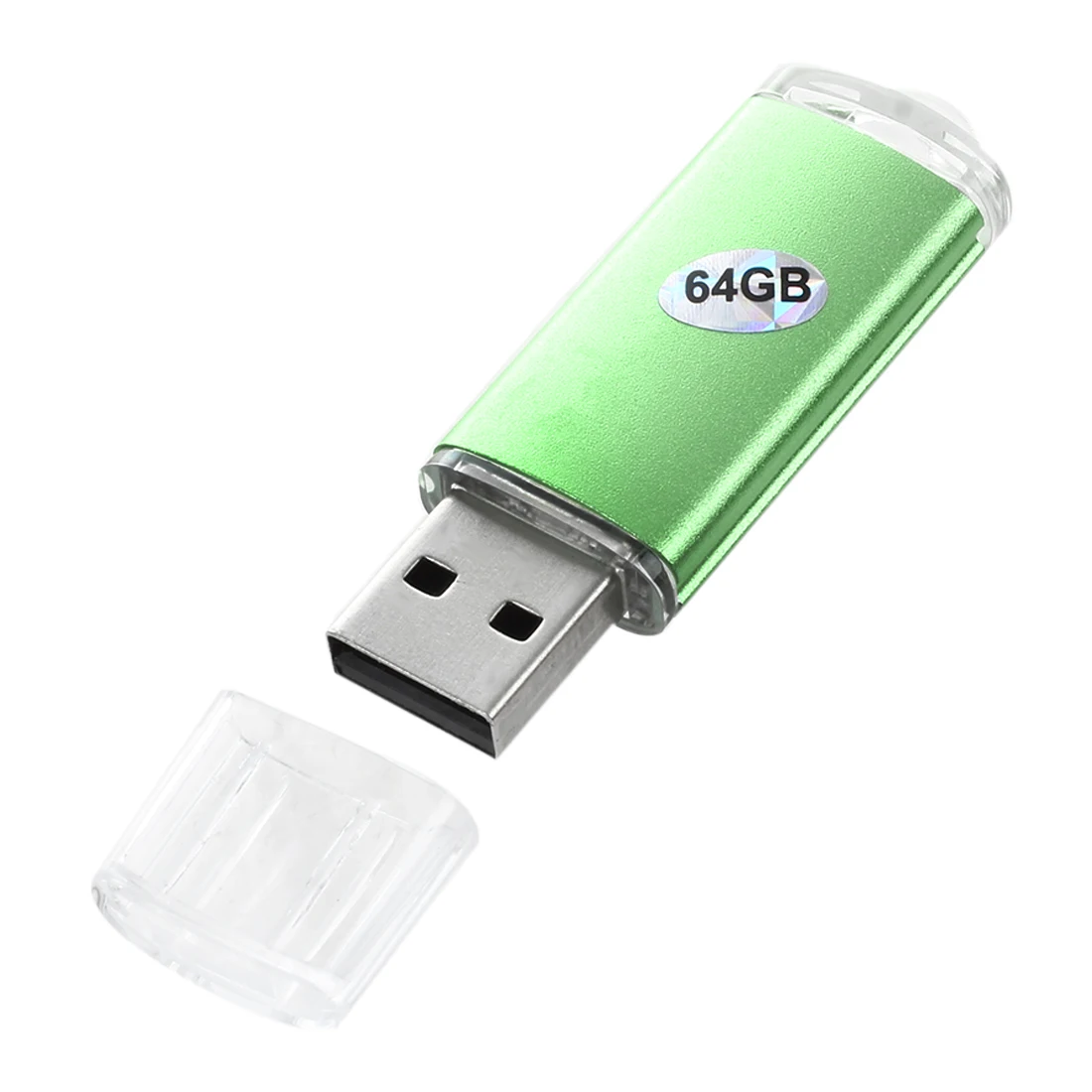 Металлический Caiqiao USB2.0 флэш-памяти U диск 64 Гб зеленый | Компьютеры и офис