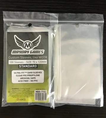 70x120 мм 100 шт. рукава для карт MaydayTarot большой размер игровых Tarot Deck прозрачный