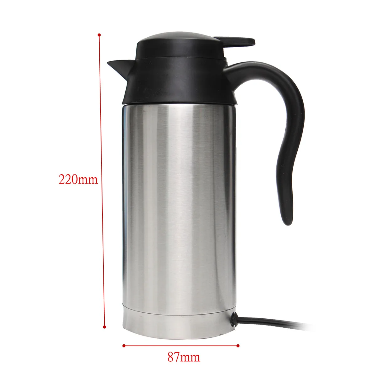 Термосы из нержавеющей стали для путешествий 750 мл 12 В|Вакуумные фляги и термосы| |
