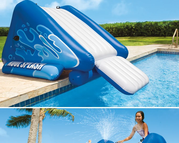 58849 Intex Kool Splash 333x206x117 см водная горка 135x81x50 &quot0 5 мм виниловый садовый шланг