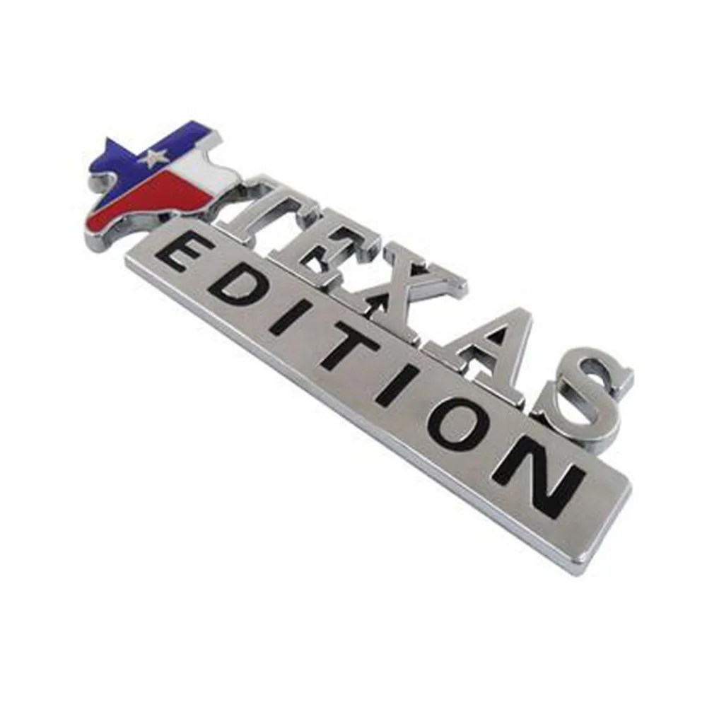 3D металлическая эмблема TEXAS EDITION стикер автомобиля эмблемы для Ford универсальных
