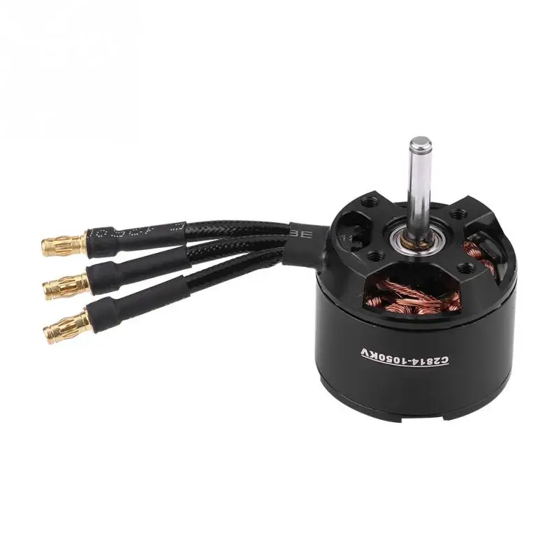Surpass hobby 2814 1050KV мотор для RC фиксированного крыла самолета дистанционного управления части 14 полюсов 12 слотов