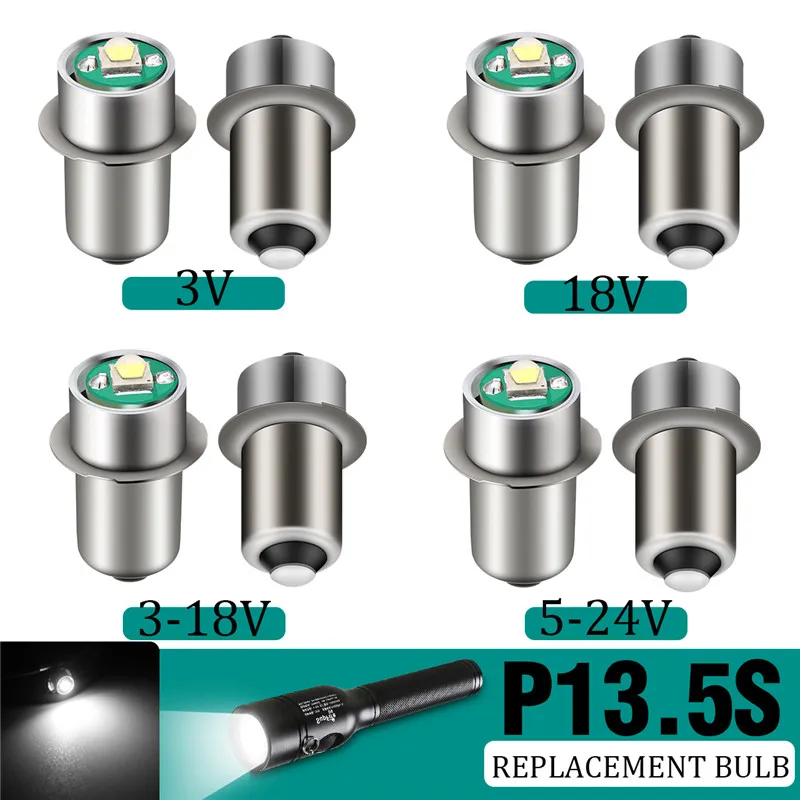 P13.5S 3W LED 3V 18V DC3-18V/5-24V лампа для светодиодной замены | Лампы и освещение