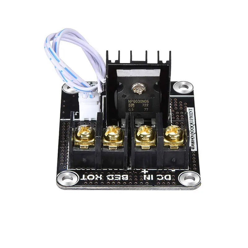 Aokin 3D Printer Heated Bed Power Module Expansion Board Heatbed MOS High Current Upgrade RAMPS 1.4 | Компьютеры и офис