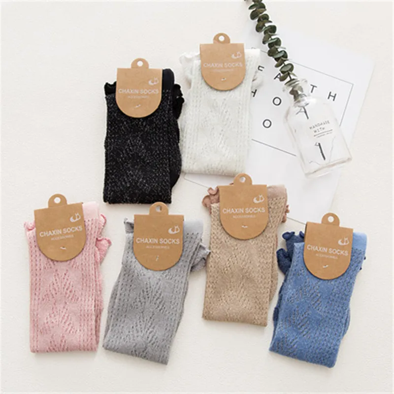 Модные прозрачные кружевные Короткие Розовые Носки с рисунком женские Необычные