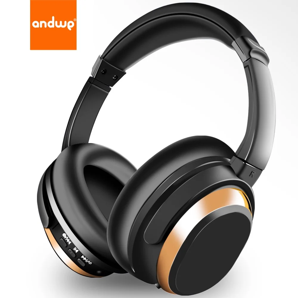 Andwe 2019 новый активный шумоподавитель Bluetooth беспроводные наушники bluetooth гарнитура