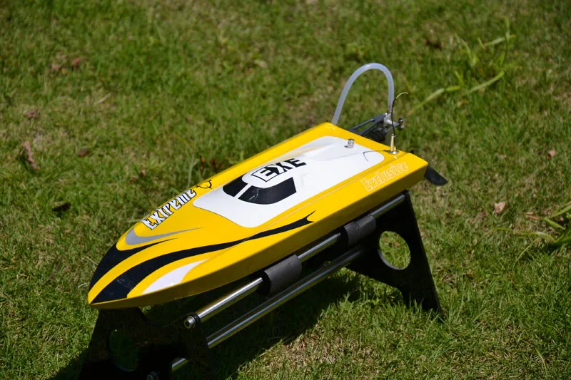 

M390 RTR Electric Fiber Glasss RC Boat Racing Speed Boat Model W/ESC/Remote Control/Brushless Motor Ready to Run Yellow THZH0015