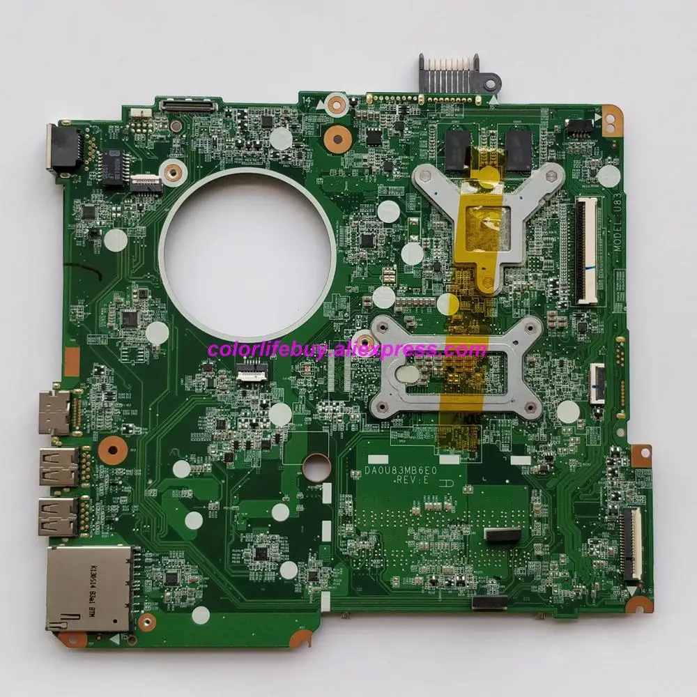 Оригинальная материнская плата 732088-501 732088-001 w 8670M/2GB GPU i5-4200U CPU DA0U83MB6E0 для ноутбука HP