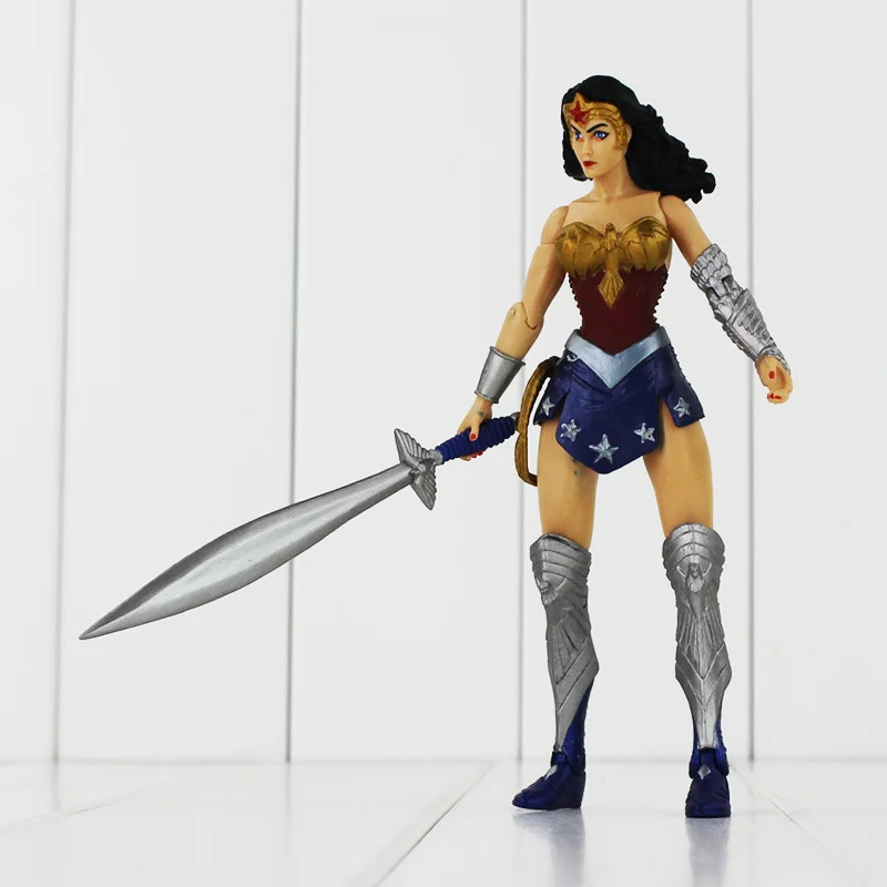 Dc Hero Justice League Of America Wonder Woman от принцессы Дианы ПВХ фигурка Модель Коллекция