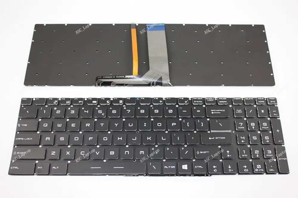 Новая английская клавиатура QWERTY Crystal для ноутбука MSI GV62 8RC 8RD 8RE GV72 7RD 7RE