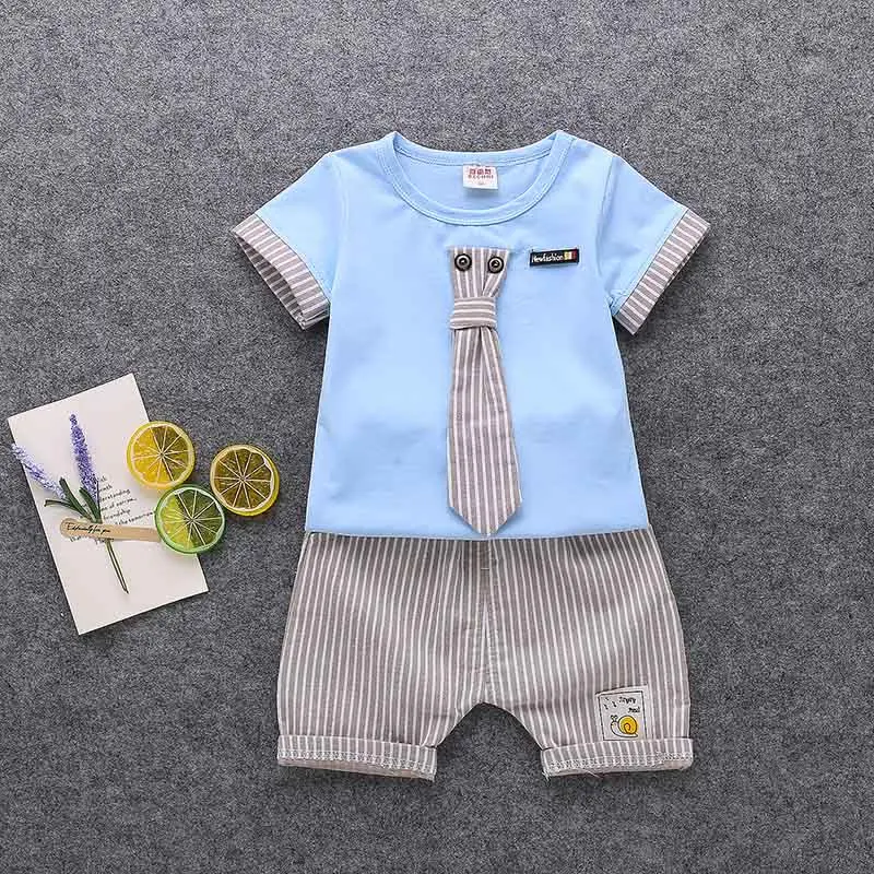 2019 Homlynn Boys Clothes Fashion Striped Shorts Toddler Clothing Set Kids Christmas Thanksgiving Outfits Summer | Детская одежда и
