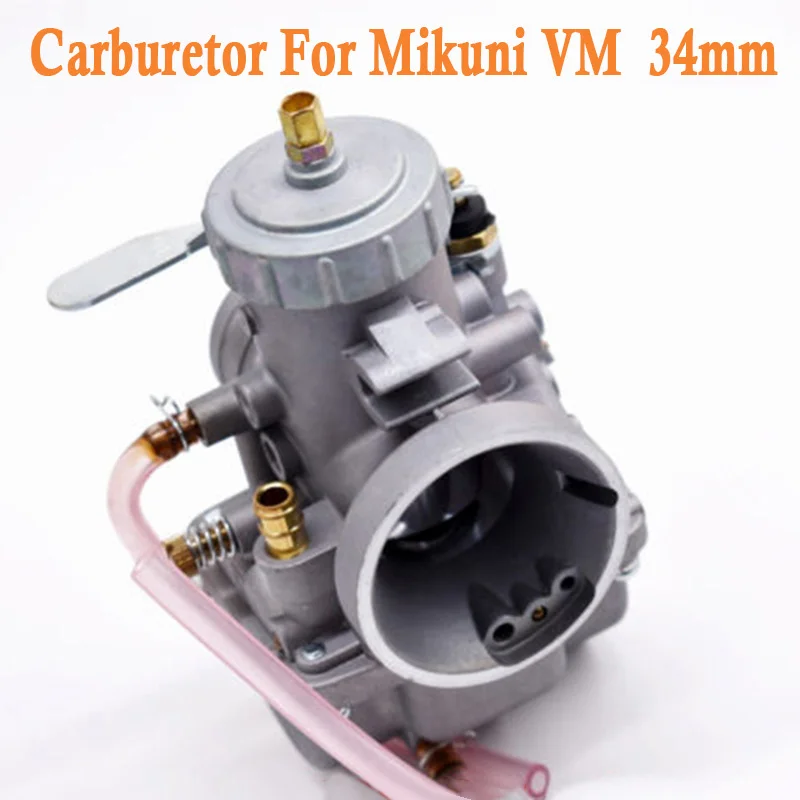 34 мм Новый карбюратор Карбюратор ПОДХОДИТ для Mikuni VM круглый слайд VM34-168 42-6015 VM34SC