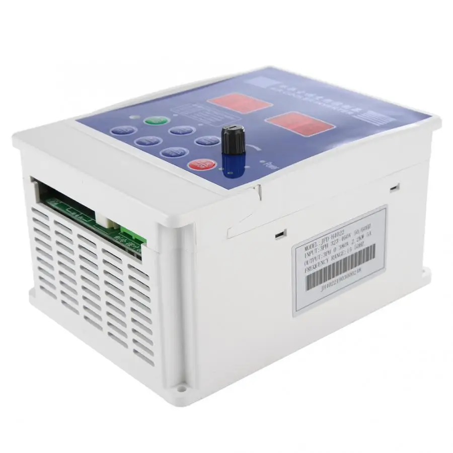 Бесщеточный контроллер двигателя AC380V VFD регулятор скорости с пультом