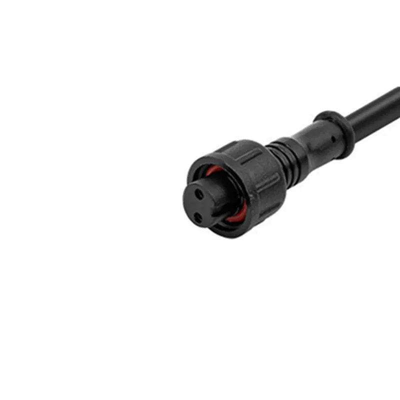 CLAITE маленький размер 2 Pin 3A 22AWG водонепроницаемый IP67 женский и мужской разъем с