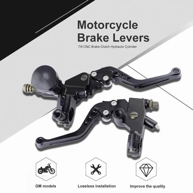 SPEEDWOW Универсальный 22 мм главный цилиндр водохранилище Набор мотоциклов сцепные