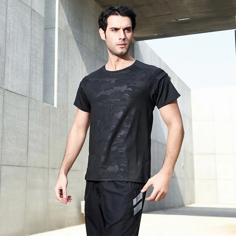 

Men's Sportswear Suits Running Gym Fitness Sports Suits Quick Dry Basketball Underwear Workout Jogging Tracksuit For Men 2Pcs