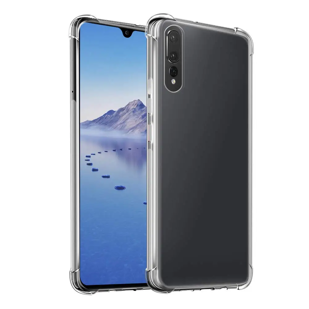 Чехол для Huawei Honor 8S гибридный ударопрочный ультратонкий защитный прозрачный
