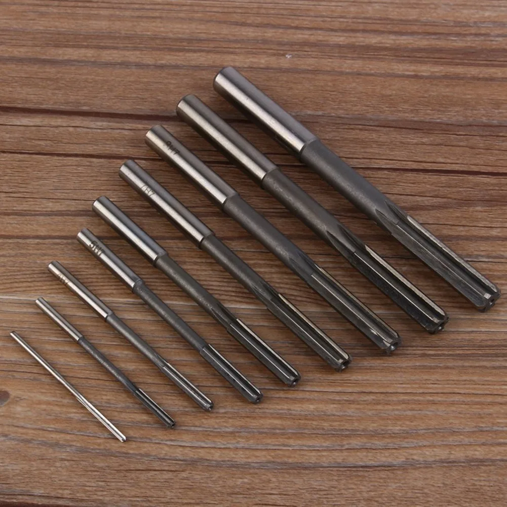 HSS Machine Reamer H7 2/3/4/5/6/7/8/9/10 Rotating Tool Craftsman Core Drill Bit 9pcs/lot | Инструменты