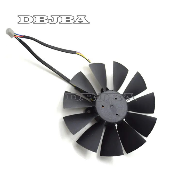 Вентилятор для видеокарты ASUS GTX780 780TI R9280 290 280X 290X 95 мм 4 контакта 5