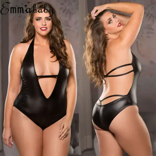 Женское черное сексуальное нижнее белье большого размера S-XXL | Тематическая