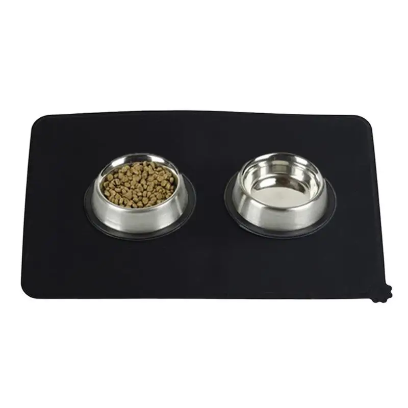 Силиконовый питомец FDA коврик для собаки кошки миска еды питье кормления|Дома