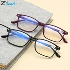 Очки Zilead для чтения с защитой от синего света для мужчин и женщин, ультралегкие аксессуары для чтения за компьютером и при пресбиопии, для родителей + 1 + 4