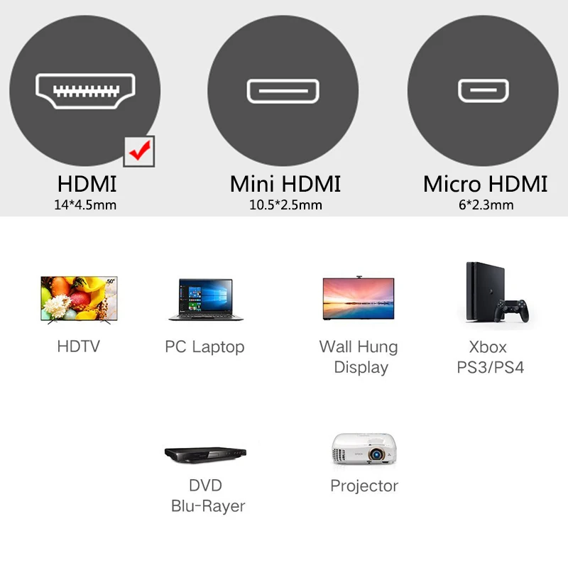 HDMI адаптер Мужской к Женский конвертер переключатель Jack 4 K удлинитель 270 90