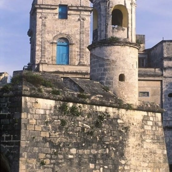 Sentry Outpost La Forteleza De San Charles Cabana плакат печать Грега Johnston (12x17) | Дом и сад