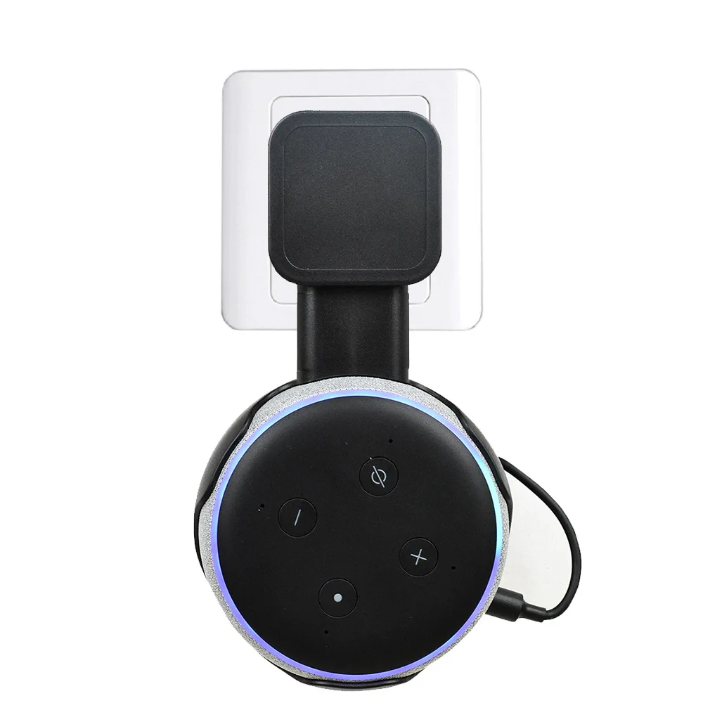 Для Amazon Echo Dot 3 держатель настенная подключенная подставка для блока питания