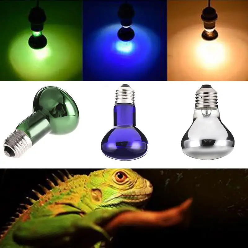 Фото 25/50/75/100 Вт УФ лампа для рептилий лампы черепаха гигантская UV светильник