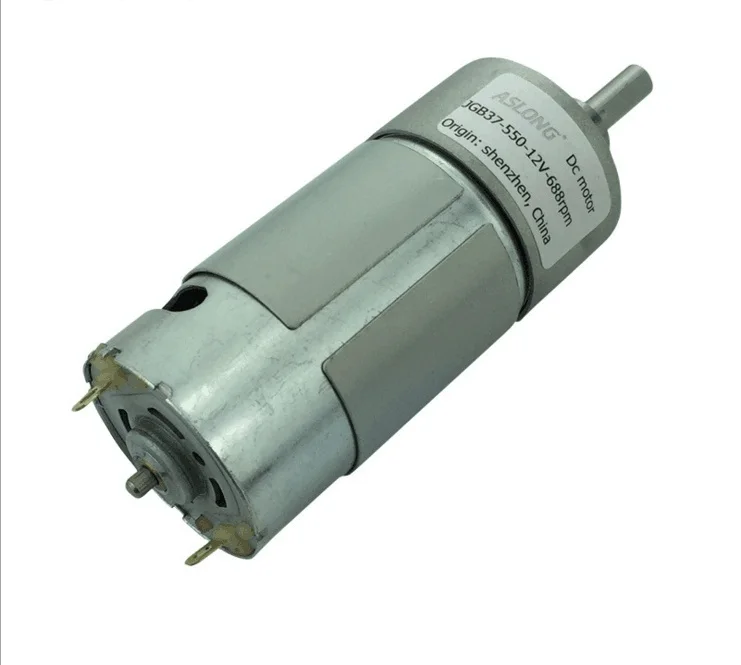 1 шт. JGB37 550 миниатюрный двигатель замедления постоянного тока 12VDC медленная