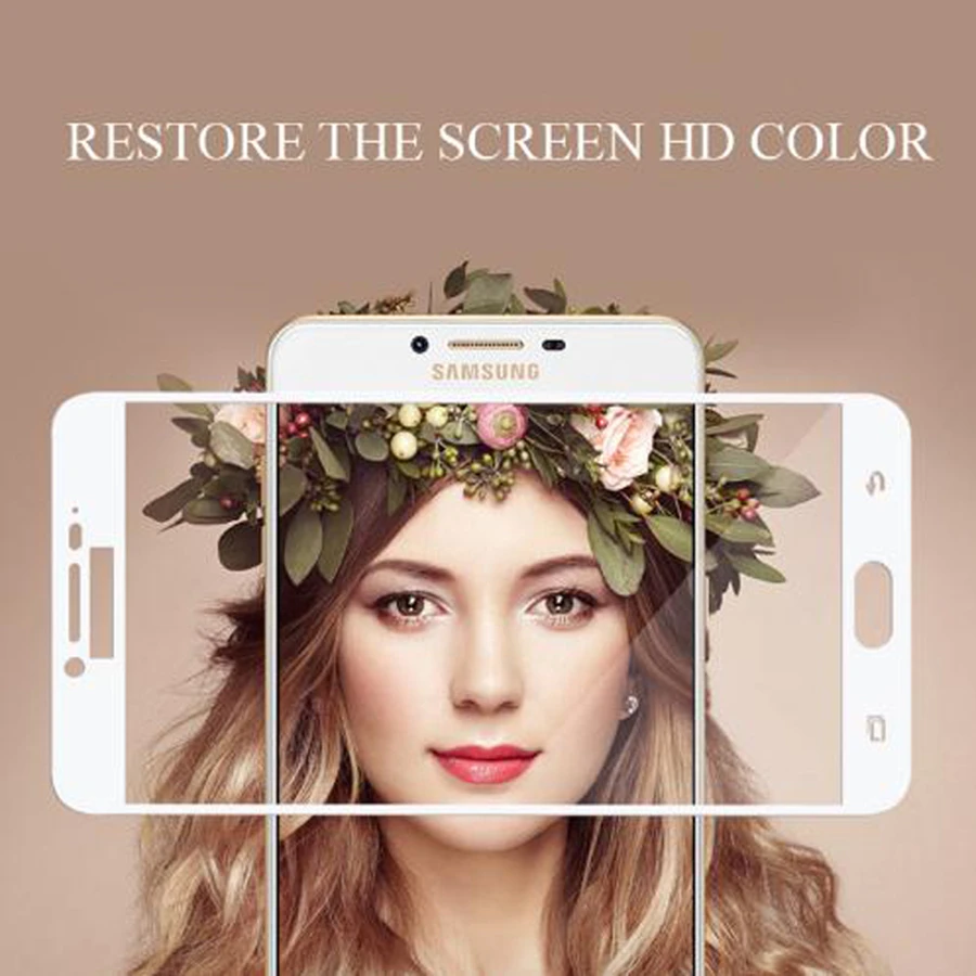 Защитное стекло для Samsung A5 2017 закаленное S6 S3 S7 S5 A3 A7 2016 полноэкранная защитная