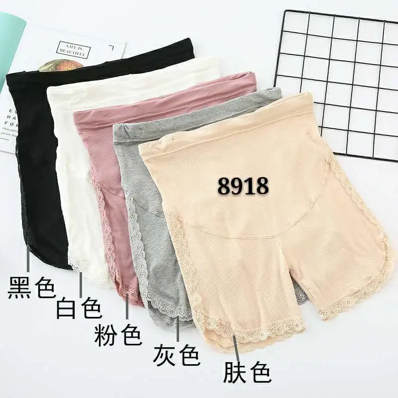Новое поступление 2020 хлопковые шорты с кружевом для беременных женщин