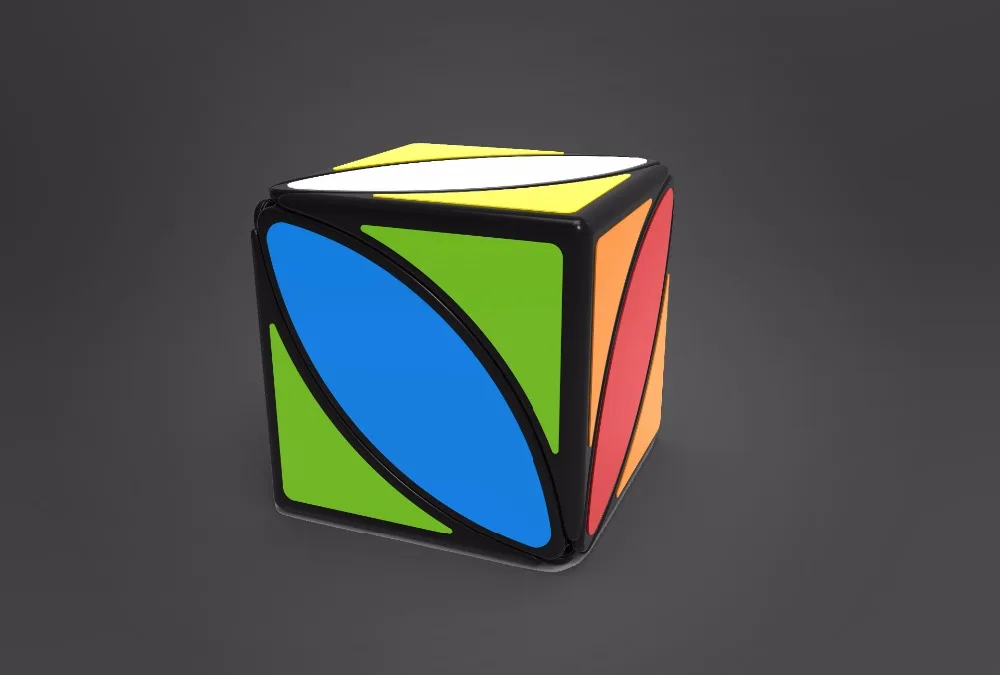 Qiyi mofangge головоломка Ivy Cube первого твист кубики из листьев магический куб