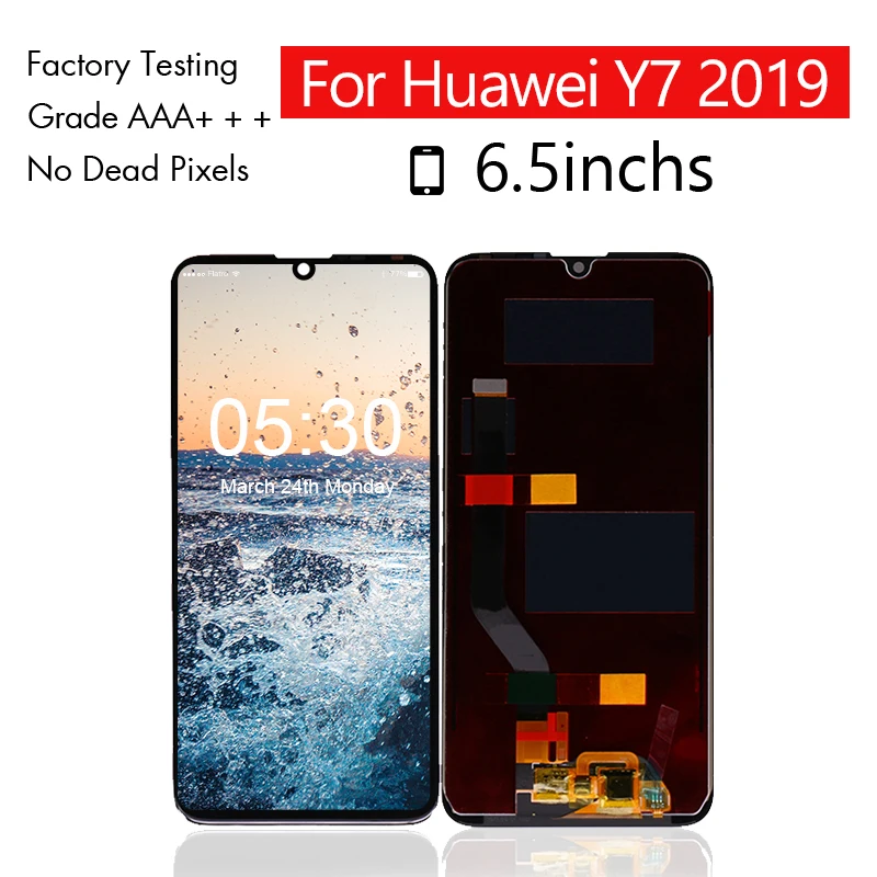 Для Huawei Y7 Prime 2019 Pro ЖК дисплей сенсорный дигитайзер Assambly для экран дисплей|Экраны